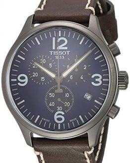 Tissot Men's Chrono XL - Silver/Brown One Size