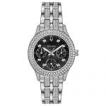 Bulova Women's Swarovski Crystal Quartz Watch with Stainless-Steel Strap