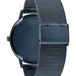 Movado FACE, Navy Ion-Plated Stainless Steel Case, Navy Dial
