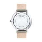 Movado Ultra Slim, Stainless Steel Case, Beige Dial, Grey Calfskin Strap, Women