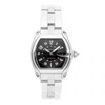 Cartier Roadster Mechanical (Automatic) Black Dial Mens Watch