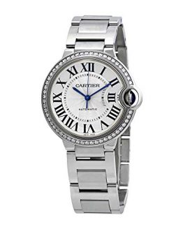 Cartier Ballon Bleu Automatic Diamond Ladies Watch