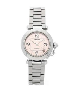 Cartier Pasha Mechanical (Automatic) Pink Dial Womens Watch