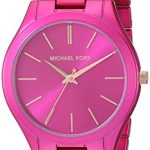 Michael Kors Women's Slim Runway Quartz Watch with Stainless Steel Strap