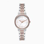 Michael Kors Women's Cinthia Quartz Watch with Stainless-Steel-Plated Strap