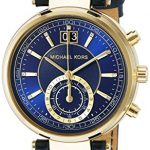 Michael Kors Women's Sawyer Blue Watch