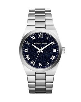 Michael Kors Channing Midnight Blue Shimmer Dial Stainless Steel Ladies Watch