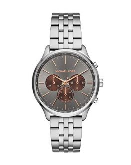 Michael Kors Men's Sutter Quartz Watch with Stainless Steel Strap