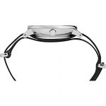 Timex Men's Southview 41mm Black/Silver-Tone Leather Strap Watch