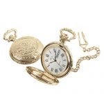 18k Flying Eagle Hunter Pocket Watch by Daniel Steiger
