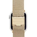 Rebecca Minkoff Gold Tone Stainless Steel Watch Strap