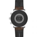 Fossil Men's Gen 4 Explorist HR Heart Rate Stainless Steel and Leather Touchscreen