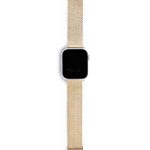 Rebecca Minkoff Gold Tone Stainless Steel Watch Strap