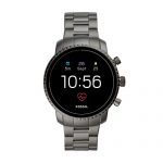 Fossil Men's Gen 4 Explorist HR Heart Rate Stainless Steel Touchscreen Smartwatch