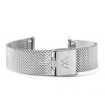 Wristology Quick Release Silver Metal Mesh Easy Change Band Strap 20mm