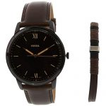 Fossil Minimalist Box Set - Brown One Size