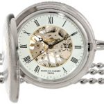 Charles Hubert Two-Tone Mechanical Pocket Watch