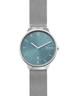 Skagen Grenen Slim Blue Watch - Effortless Elegance for Everyday Sophistication
