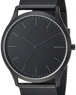 Skagen Men Jorn Analog-Quartz Stainless Steel Watch, Color: Black