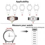 12 Colors for Quick Release Leather Watch Band, Fullmosa Axus Genuine Leather