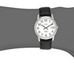 Timex Men's Easy Reader 35mm Black Leather Strap Watch