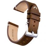 18mm Genuine Leather Watch Bands Quick Release Leather Watch Straps
