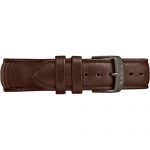 Timex Men's + Move Activity Tracker Brown Leather Strap Smartwatch