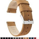 20mm Gingerbread Brown - Barton Quick Release - Top Grain Leather Watch