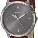 Fossil Men's Minimalist Carbon Series Stainless Steel Quartz Watch