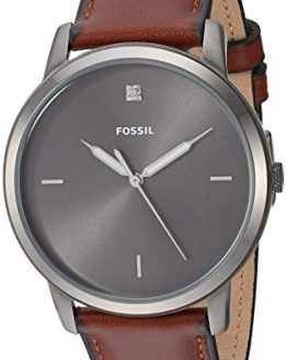Fossil Men's Minimalist Carbon Series Stainless Steel Quartz Watch