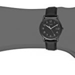Timex Men's South Street Black Leather Strap Watch