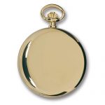 Vintage Pocket Watch with Chain by Rapport - Classic Oxford Hunter Case Pocket