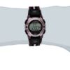 Timex Unisex Expedition Mid-Size Digital CAT Plum Stripe Nylon Strap Watch