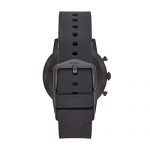 Fossil Men's Collider HR Heart Rate Stainless Steel and Silicone Hybrid Smartwatch