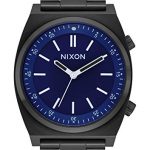 NIXON Brigade - All Black/Dark Blue - 103M Water Resistant Men's Analog Classic