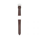 Fossil 22mm Leather Watch Band, Color: Dark Brown