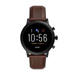 Fossil Gen 5 Carlyle HR Heart Rate Stainless Steel and Leather Touchscreen