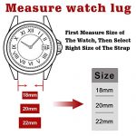 18mm Genuine Leather Watch Bands Quick Release Leather Watch Straps