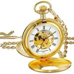 Charles-Hubert, Paris Gold-Plated Mechanical Pocket Watch