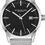 Stuhrling Original Mens Watch Mesh Band - Dress + Casual Design