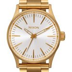 NIXON Men's Quartz Watch with Stainless Steel Strap, White