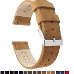 20mm Gingerbread Brown - Barton Quick Release - Top Grain Leather Watch