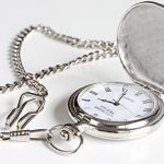 Celtic Pocket Watch Classic Style Shamrock Design Pewter Made in Ireland
