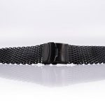 J.VANDER 24mm Brushed PVD Stainless Steel Shark Mesh Dive Watch Band Strap
