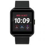 iConnect by Timex iConnect Square Touchscreen Watch with Silicone Strap