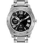 GUESS Men's Stainless Steel Android Wear Touch Screen Bracelet Watch