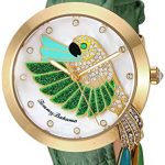 Tommy Bahama Women's Stainless Steel Japanese Quartz Leather Calfskin Strap