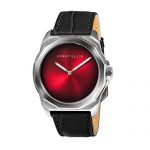 Perry Ellis Mens Watch Decagon Fading Dial 44mm Quartz Luminous Watch