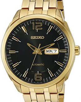 Seiko Men's RECRAFT Automatic Analog Display Japanese Automatic Gold Watch