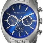 Vince Camuto Men's Multi-Function Silver-Tone Bracelet Watch